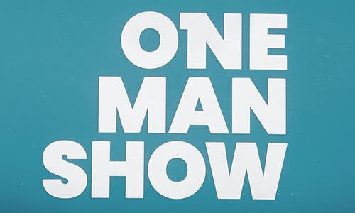 Bella Tunno One Man Show Wonder Bib In Blue