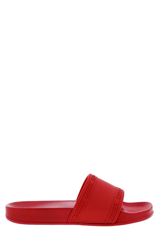 Shop French Connection Fitch Slide Sandal In Red