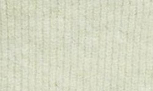 Rick Owens Crater Rib Cowl Neck Sweater In Pale Green