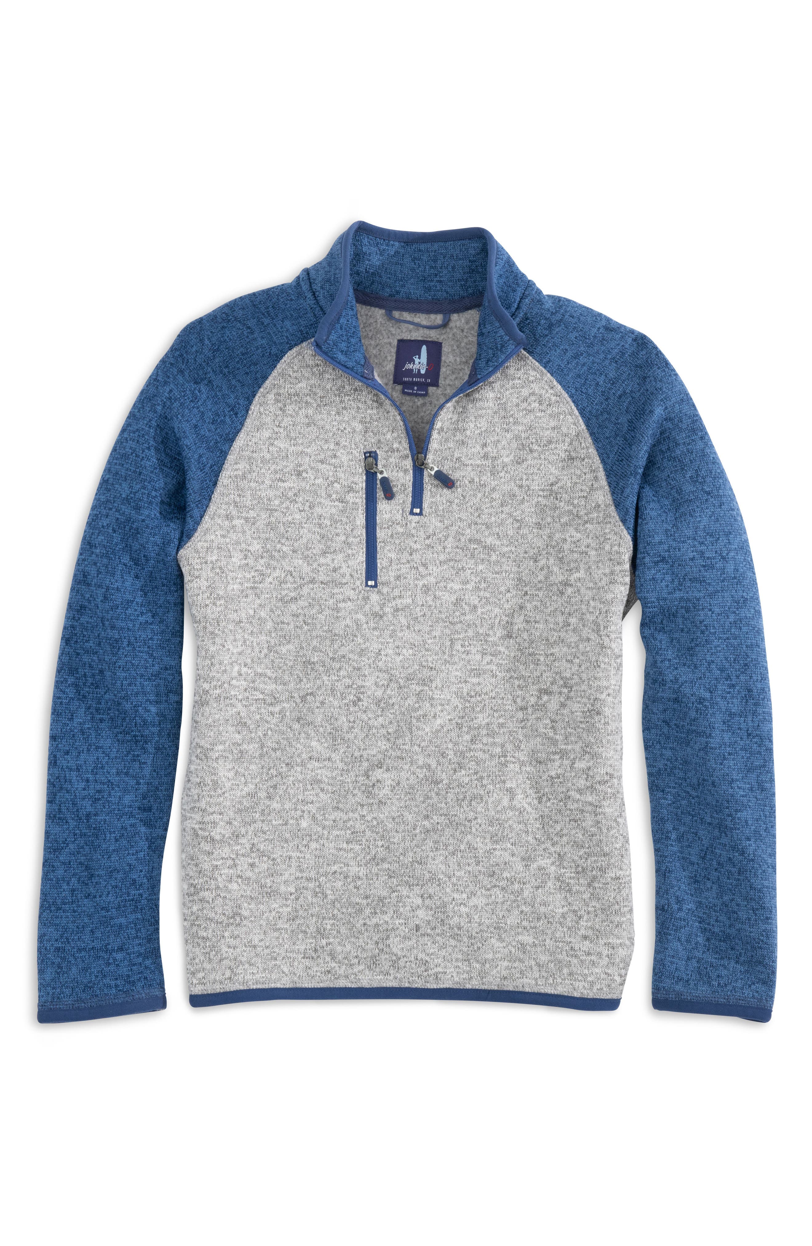 boys quarter zip pullover