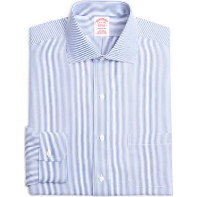Brooks Brothers Madison Classic Fit Stripe Dress Shirt (3 For $207)