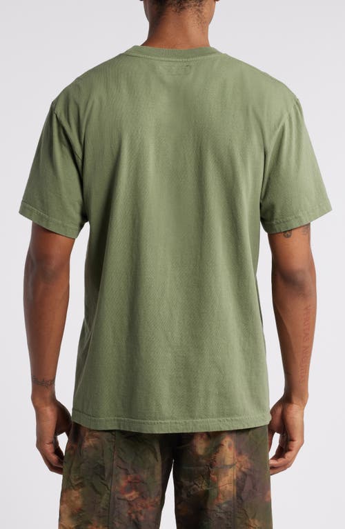 Shop Afield Out Alp Graphic T-shirt In Sage