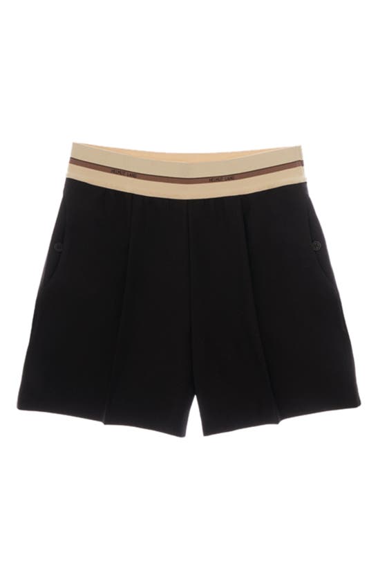 Helmut Lang Pull-on Shorts In Black