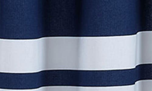 Shop Brooks Brothers Nautical Shower Curtain In Navy