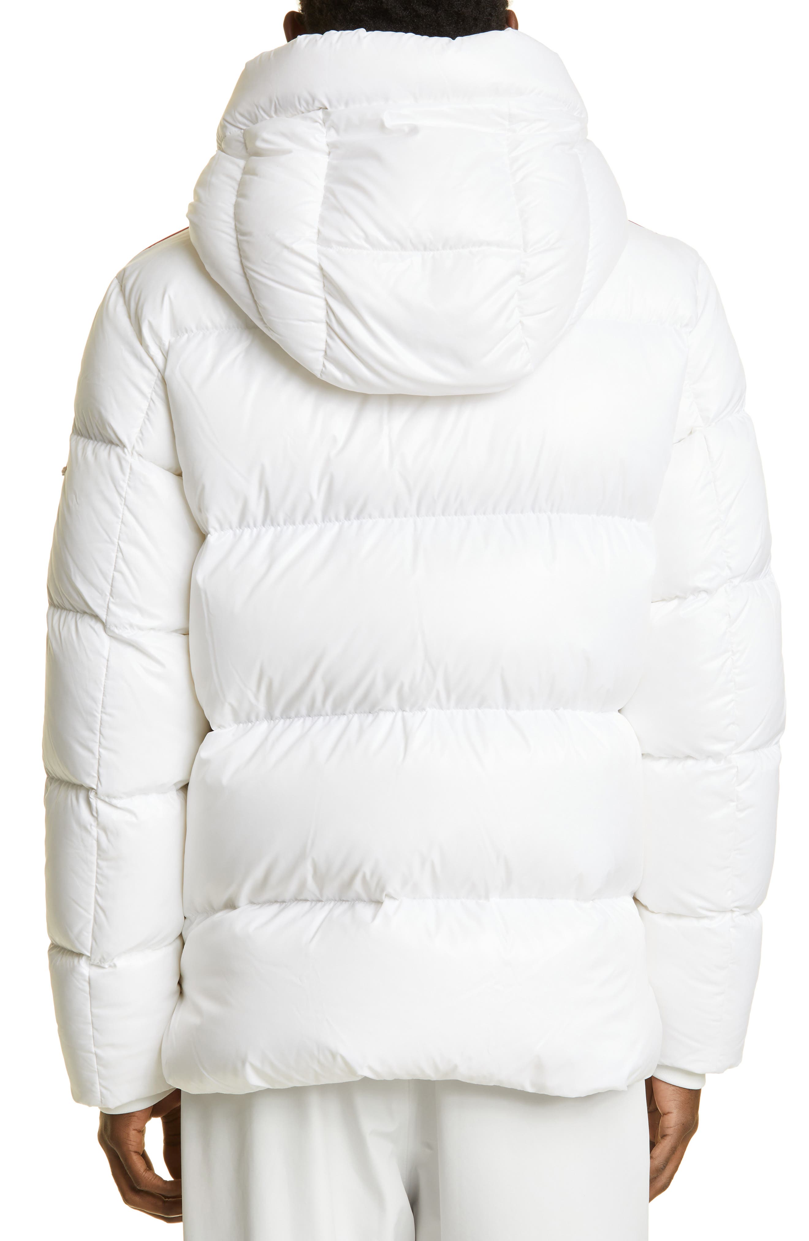 moncler puffer jacket mens white