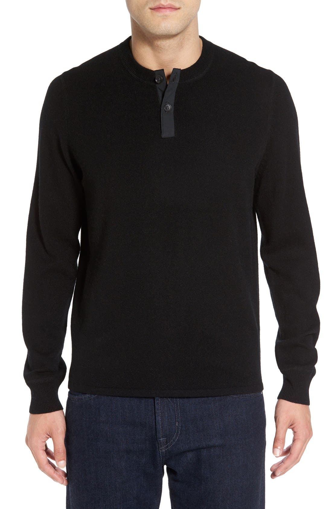 Nordstrom Men's Shop Cashmere Henley Sweater Nordstrom
