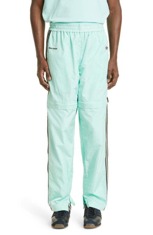 ADIDAS X WALES BONNER 3-Stripes Nylon Convertible Track Pants in Clear Mint
