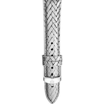 Michele 1m Leather Watch Strap