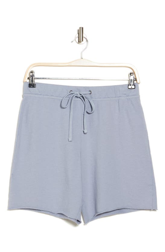 Shop James Perse French Terry Shorts In Aura