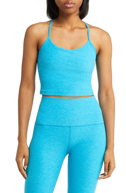 Womens Workout Crop Top Blue Muscle Cropped Tank Tops for Women Loose  Sleeveless Yoga Shirt Size S, Pale Robin Egg Blue, Large : :  Clothing, Shoes & Accessories