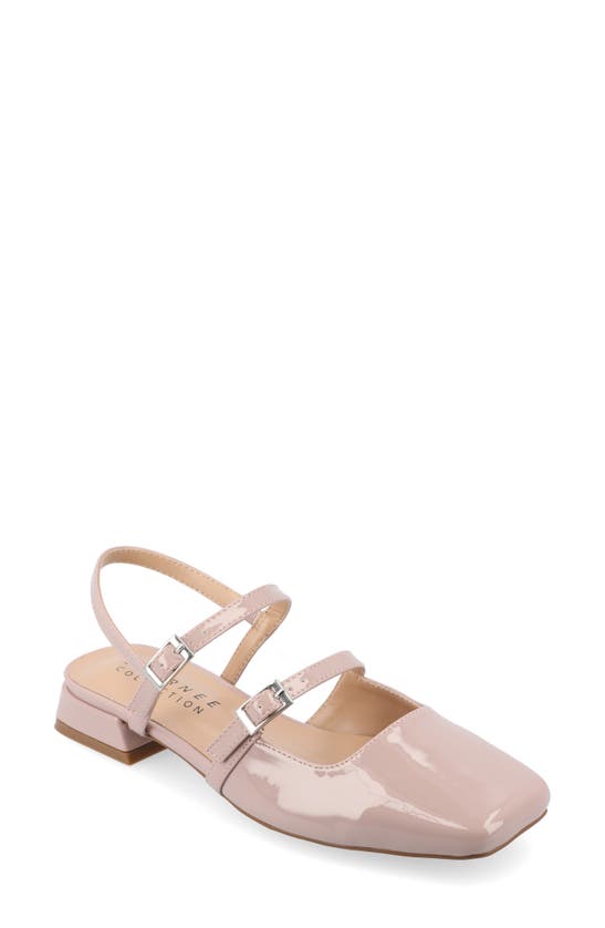 Journee Collection Journee Womens Gretchenn Wide Width Flats In Blush