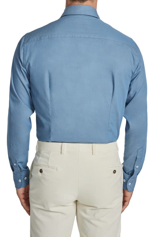 Shop Jack Victor Avery Stretch Button-up Shirt In Blue