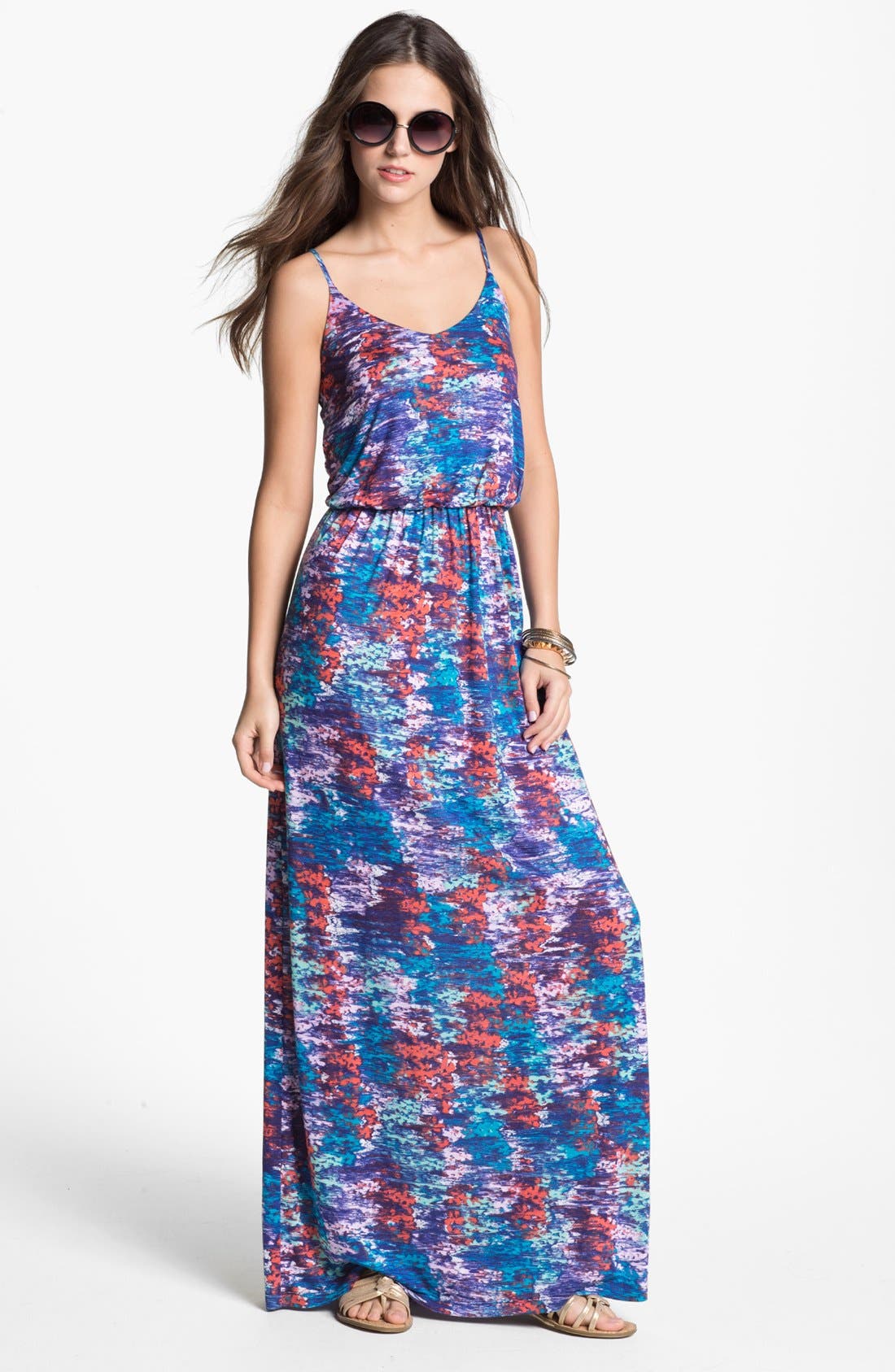 ALL IN FAVOR,
                            Knit Maxi Dress,
                            Main thumbnail 164, color,
                            404