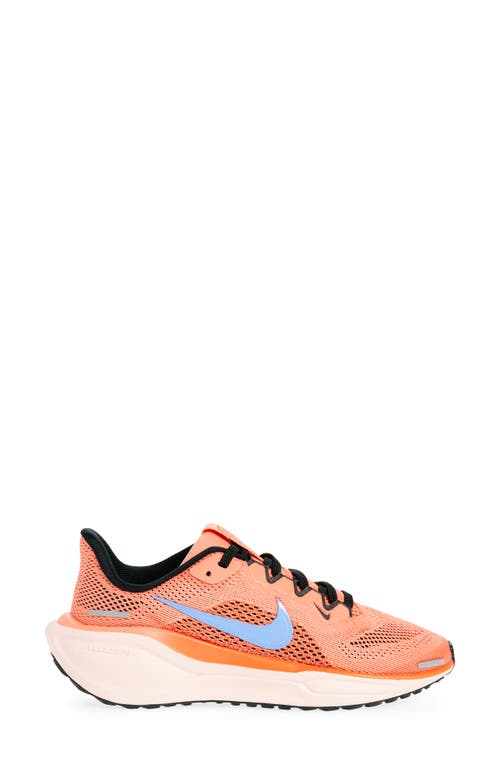 Nike Pegasus 41 Running Shoe In Light Mango/royal Pulse