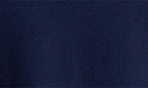 24seven Comfort Apparel Scoop Neck Jersey Dress In Navy