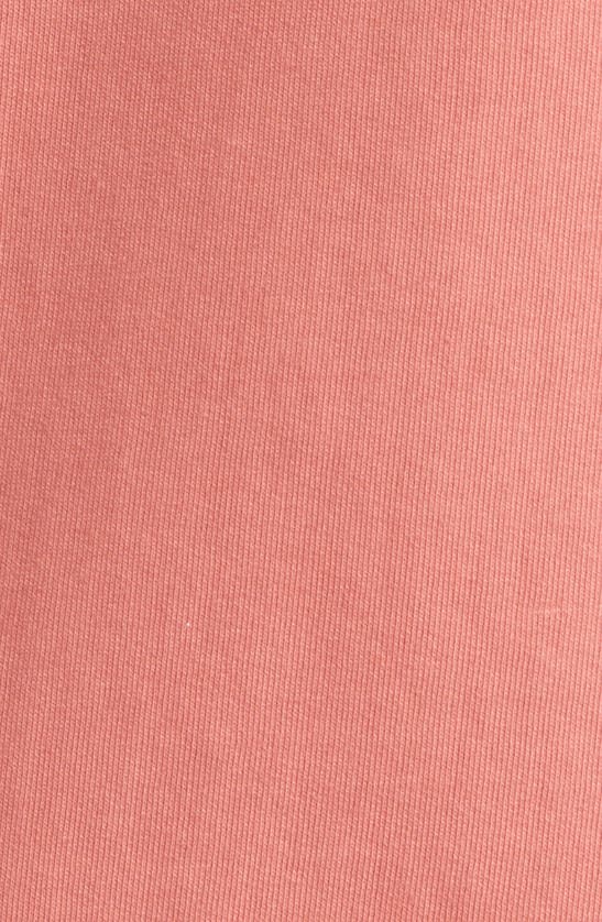 Shop Onia Garment Dye French Terry Sweatshirt In Rose Dawn
