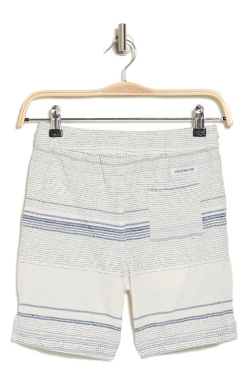 Sovereign Code Passport Short In White Stripe