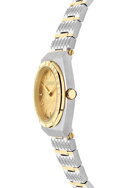 Missoni Women's Milano Two-tone Stainless Steel Bracelet Watch 29mm In Two Tone