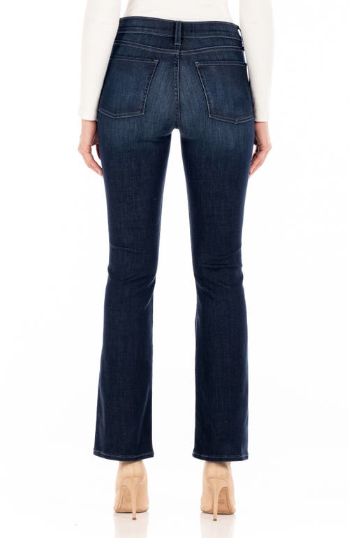 Shop Fidelity Denim Lily High Boot Jeans In Crescent