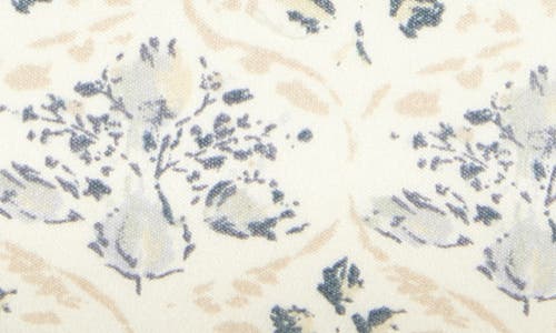 Patina Vie Maison Caelia Patterned Sheet Set In Navy