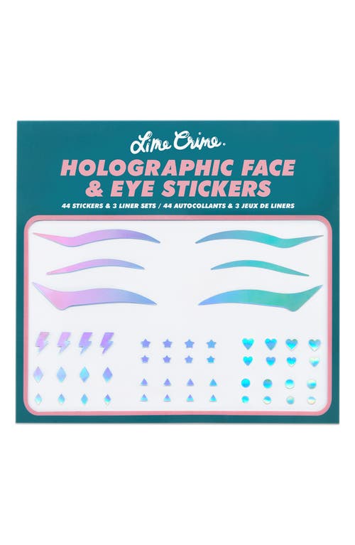 Lime Crime 47-Piece Holographic Face & Eye Sticker Set