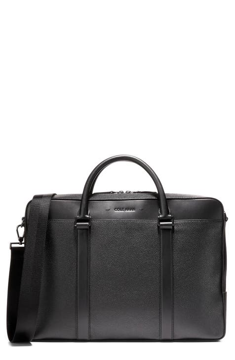 Nordstrom store leather briefcase