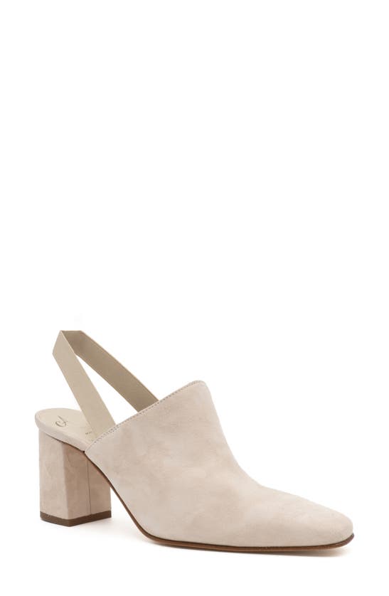 Shop Amalfi By Rangoni Falle Slingback Pump In Beige - Matching Elastic