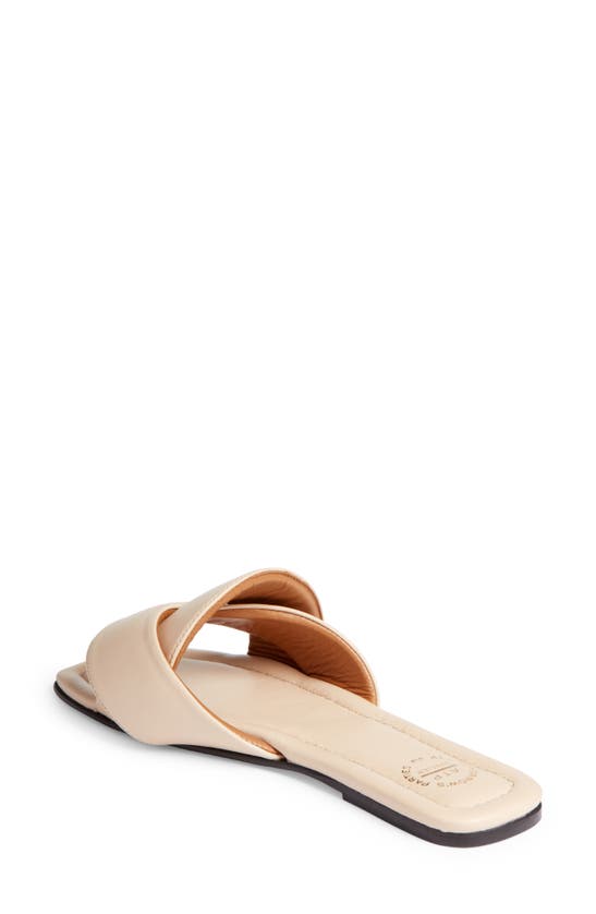 Shop Atp Atelier Capurso Slide Sandal In Limestone