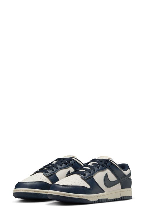 Nike Dunk Low Sneaker In Phantom/obsidian-pale Ivory