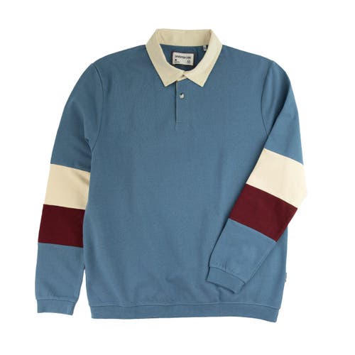 Sovereign Code Rush Collar Knit Shirt in Coronet Blue 