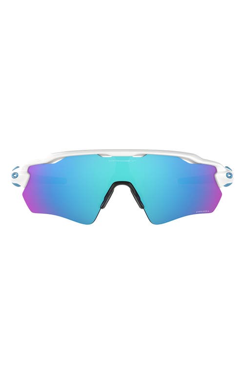 Oakley Radar EV Path 138mm Shield Wrap Sunglasses in White at Nordstrom