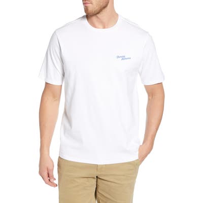 Tommy Bahama First Class Flight Graphic T-Shirt, White
