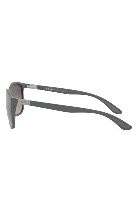 Ray Ban 59mm Chromance Polarized Sunglasses In Grey