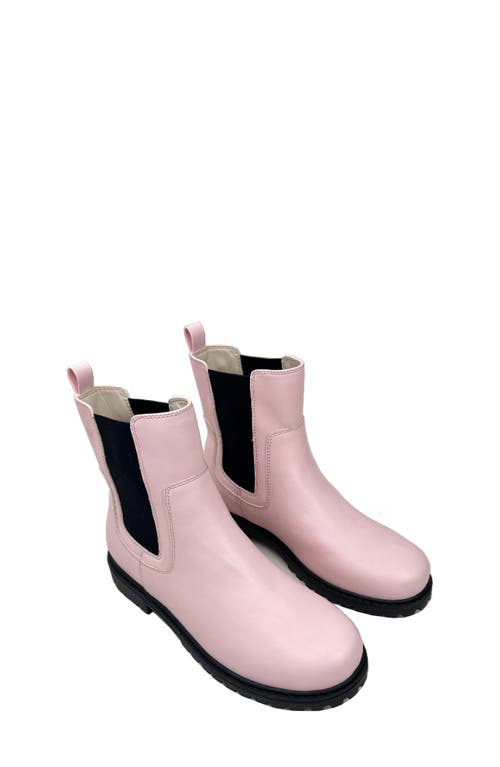 Shop Yosi Samra Kids' Miss Chelsea Boot In Pink