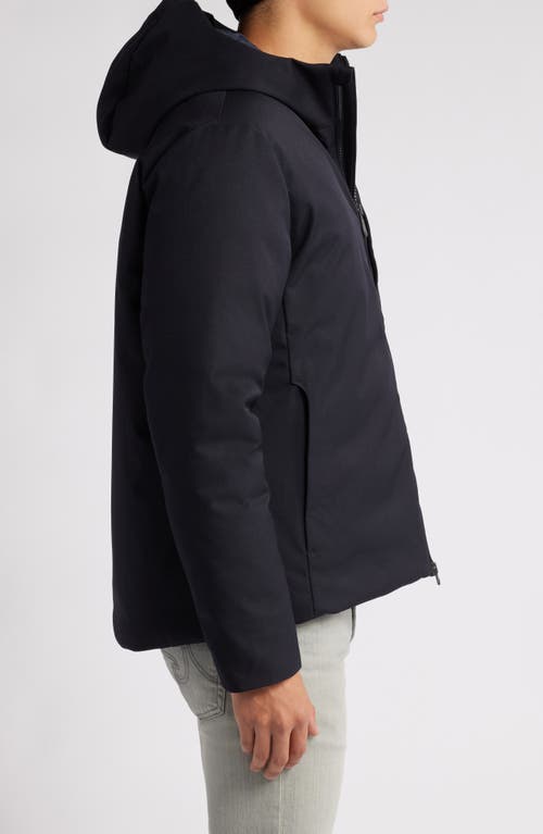 Save The Duck Barnaby Giubbotto Cappuccio In Blue Black