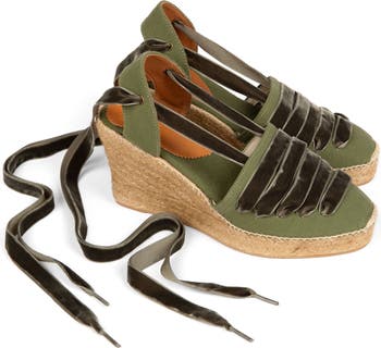 Penelope Chilvers High Sevillana Dali Espadrille Platform Wedge