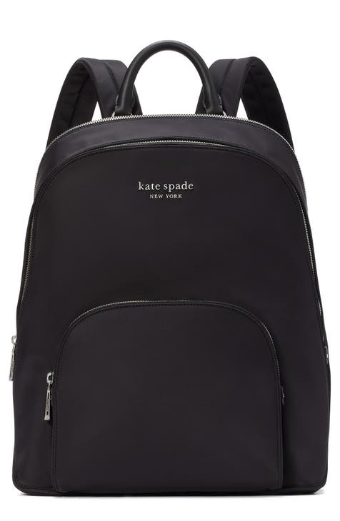 Kate Spade logo-lettering leather-trim Laptop Bag - Farfetch