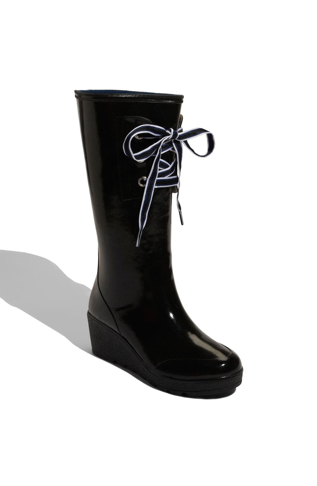 sperry wedge rain boots