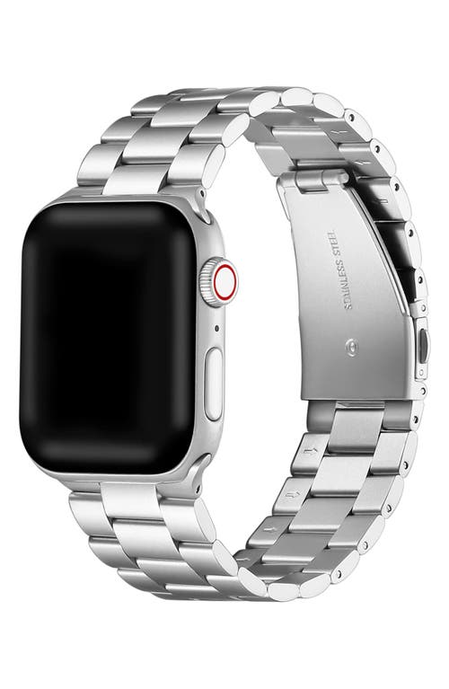 The Posh Tech Sloan Stainless Steel Apple Watch Bracelet Watchband in Silver at Nordstrom