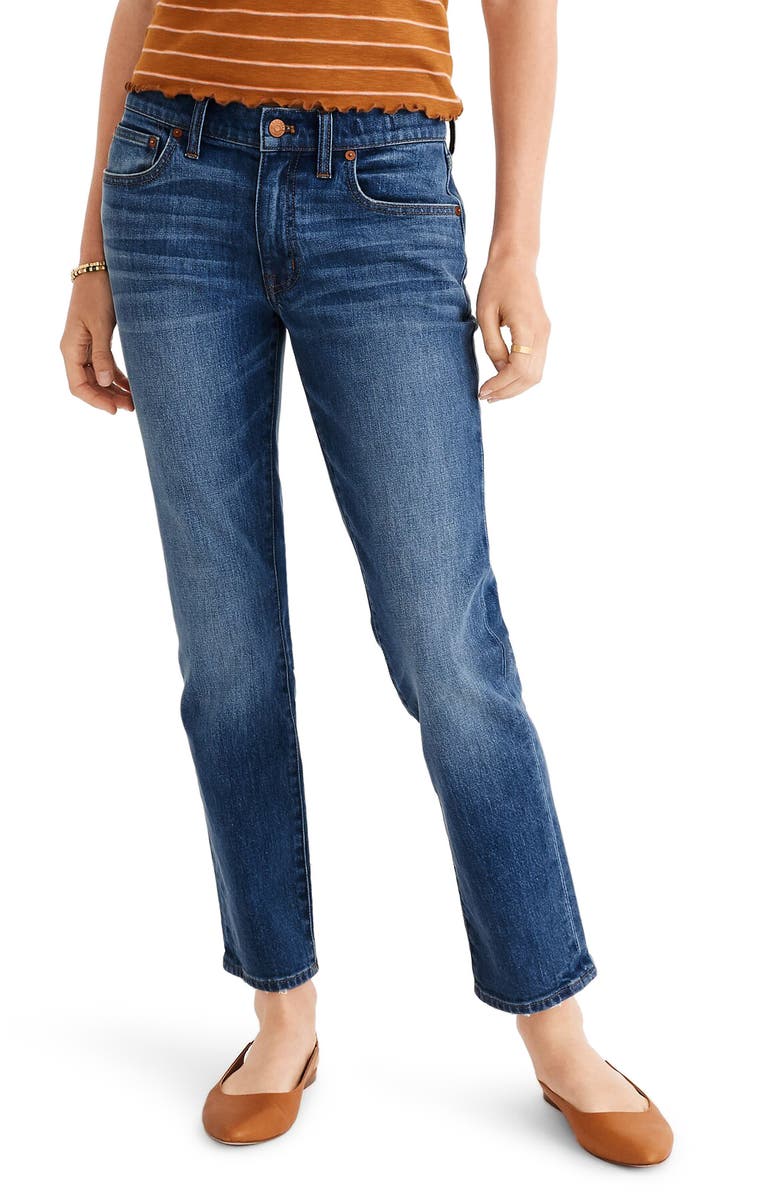 Madewell The Slim Boyfriend Jeans (Everglade Wash) | Nordstrom