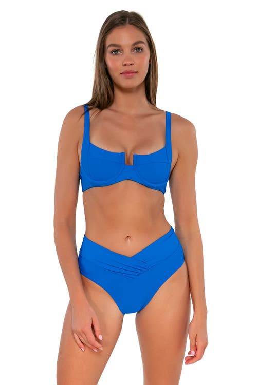 SUNSETS SUNSETS SUMMER LOVIN' V-FRONT BIKINI SWIM BOTTOMS