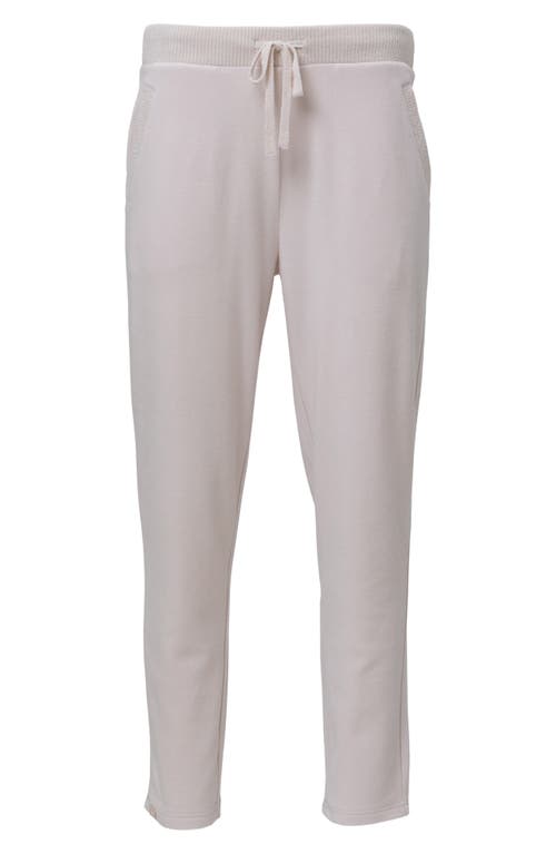 barefoot dreams Malibu Collection Brushed Fleece Lounge Pants Sand Dune at Nordstrom,