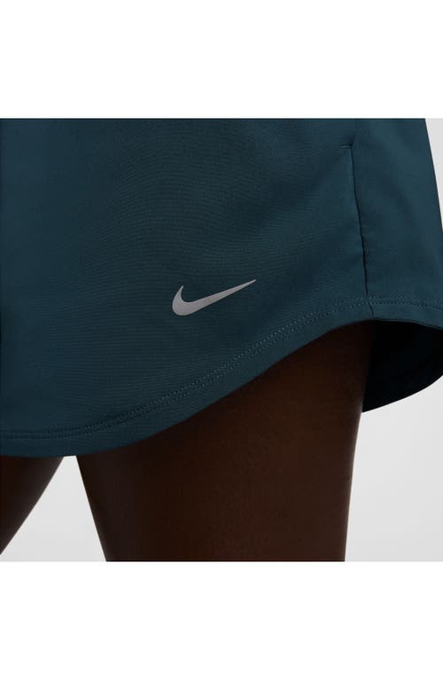 Shop Nike Dri-fit Ultrahigh Waist 3-inch Brief Lined Shorts In Armrnv/refsil