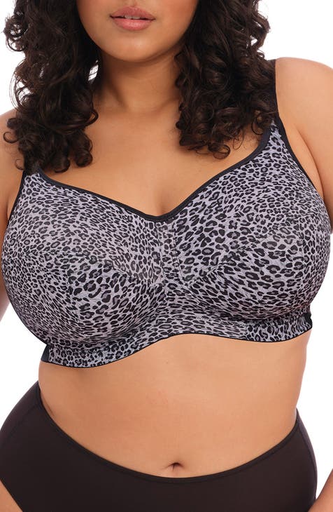 Goddess Women's Plus-Size Yvette Banded Underwired Bra, Black, 48DDD :  : Clothing, Shoes & Accessories