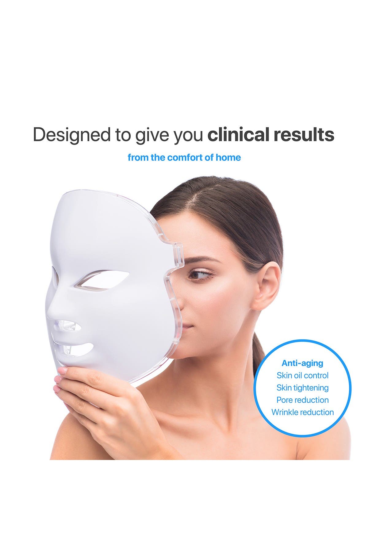 PURE DAILY CARE Luma LED Skin Therapy Mask Home Skin Rejuvenation