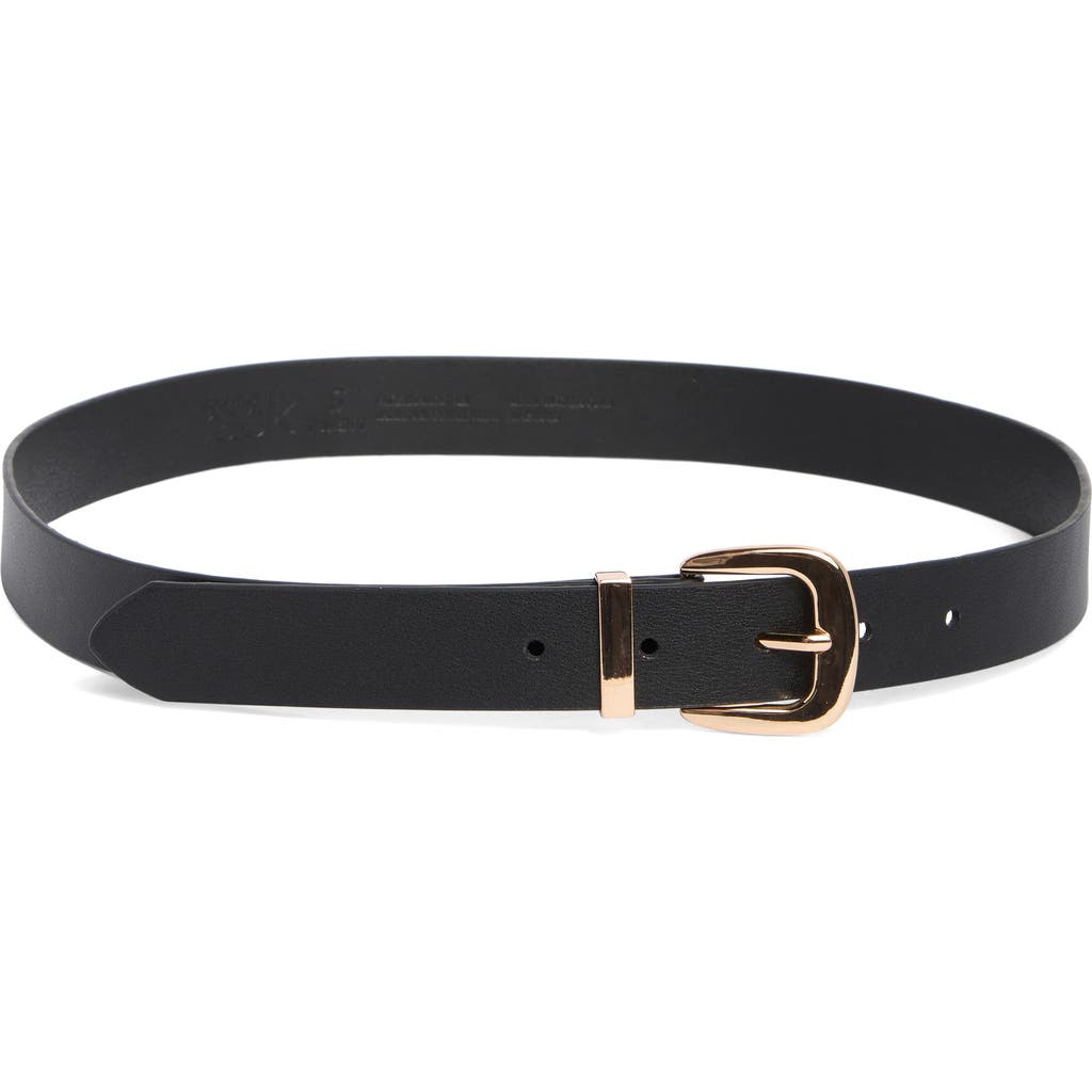 Nordstrom Rack Classic Trouser Belt In Black