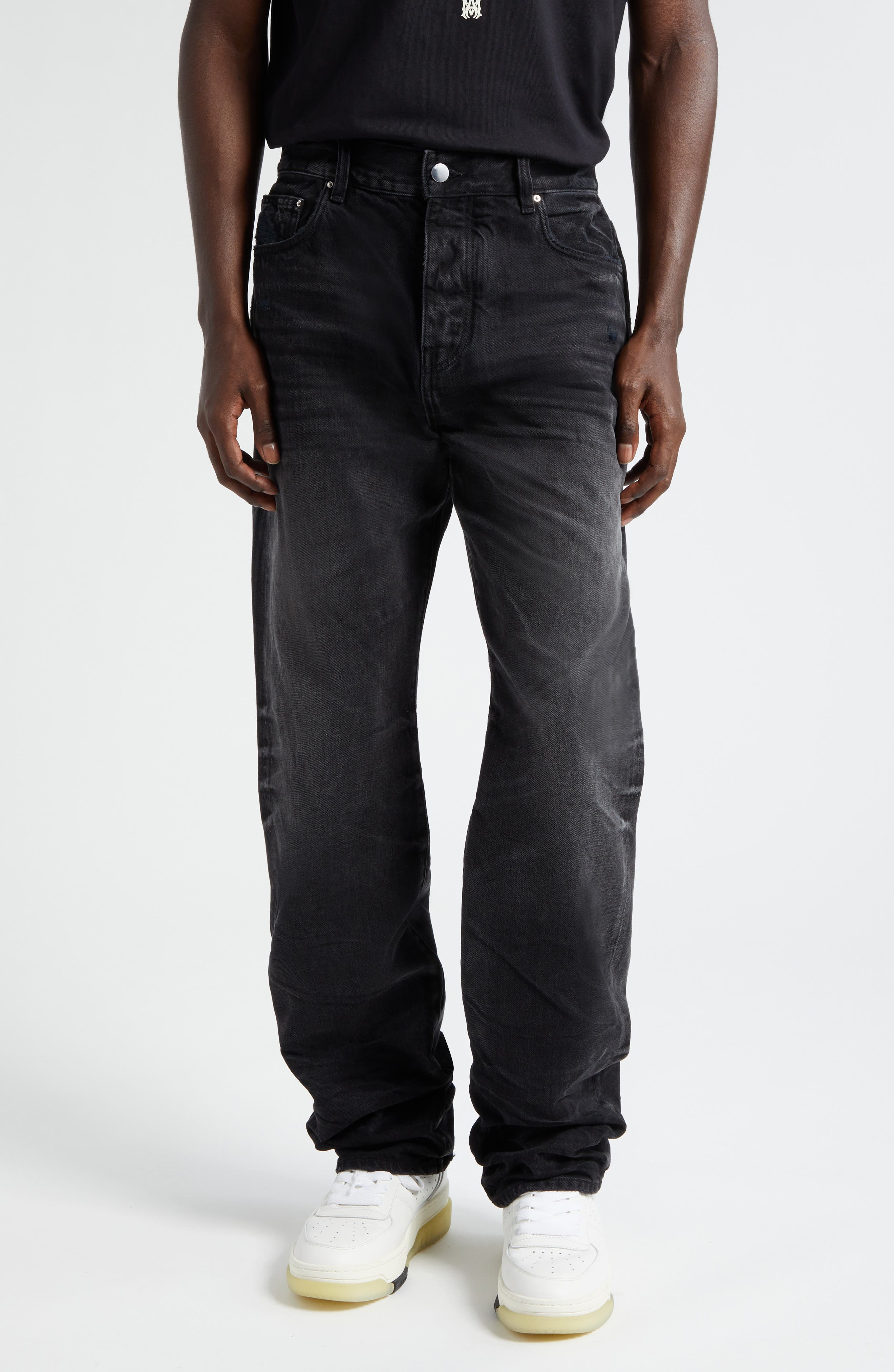 AMIRI Black Stacked Jeans