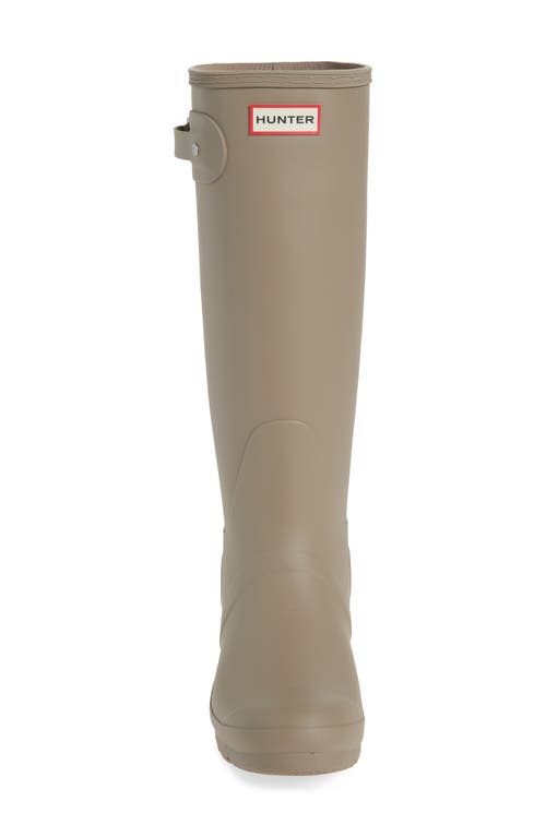 Shop Hunter Original Tall Rain Boot In Millstone