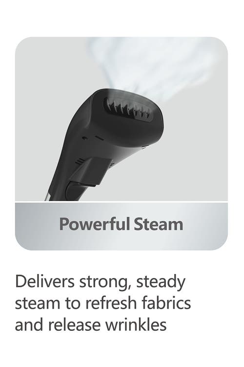 Salav Hs-04/t Quicksteam Handheld Garment Steamer In Black