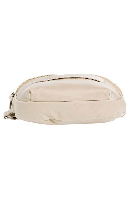 Shop Givenchy G-trek Belt Bag In Beige/cream